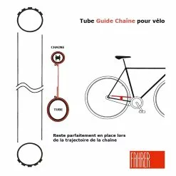 Fahrer Tube De Protection Et Guide Chaîne Pour VTT Et Vélo De Route 9 Fahrer Tube De Protection Et Guide Chaîne Pour VTT Et Vélo De Route -Ventes de pièces de vélo tube de protection et guide chaine pour vtt et velo de route 2