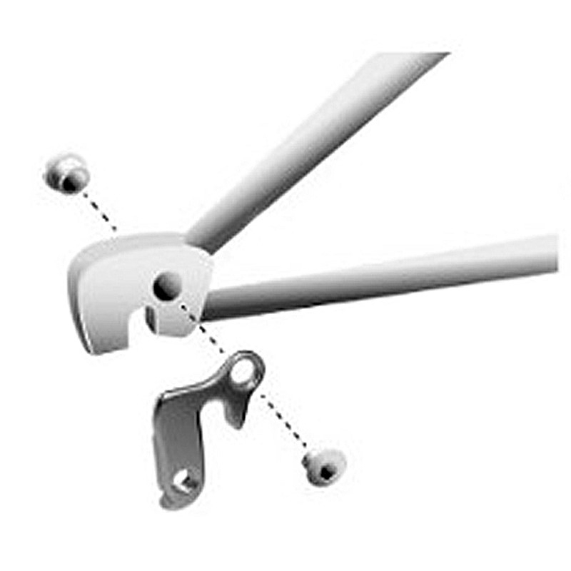 Vis Pour Patte De Dérailleur Amovible De Vélo XLC 4 Vis Pour Patte De Dérailleur Amovible De Vélo XLC – Image 2